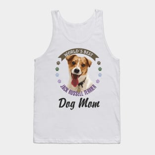 Jack Russell Terrier, World's Best Dog Mom Tank Top